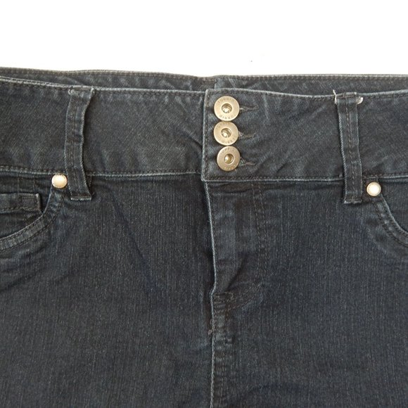 Torrid Womens High Rise Jeggings Dark Wash Stretch Size 16R - Picture 3 of 11